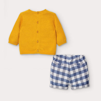 Conjunto Pantalón Corto Y Jersey Con Leotardo 2218 De Mayoral