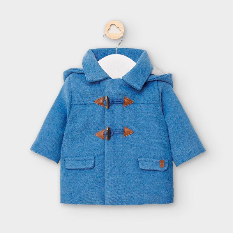 Abrigo Tipo Trenka Niño Azul De Mayoral