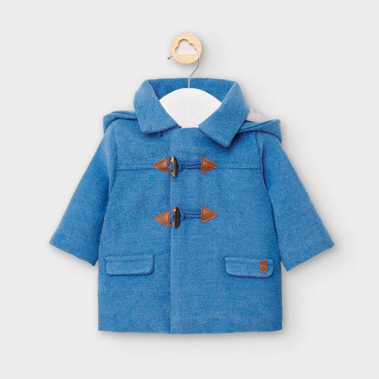 Abrigo Tipo Trenka Niño Azul De Mayoral
