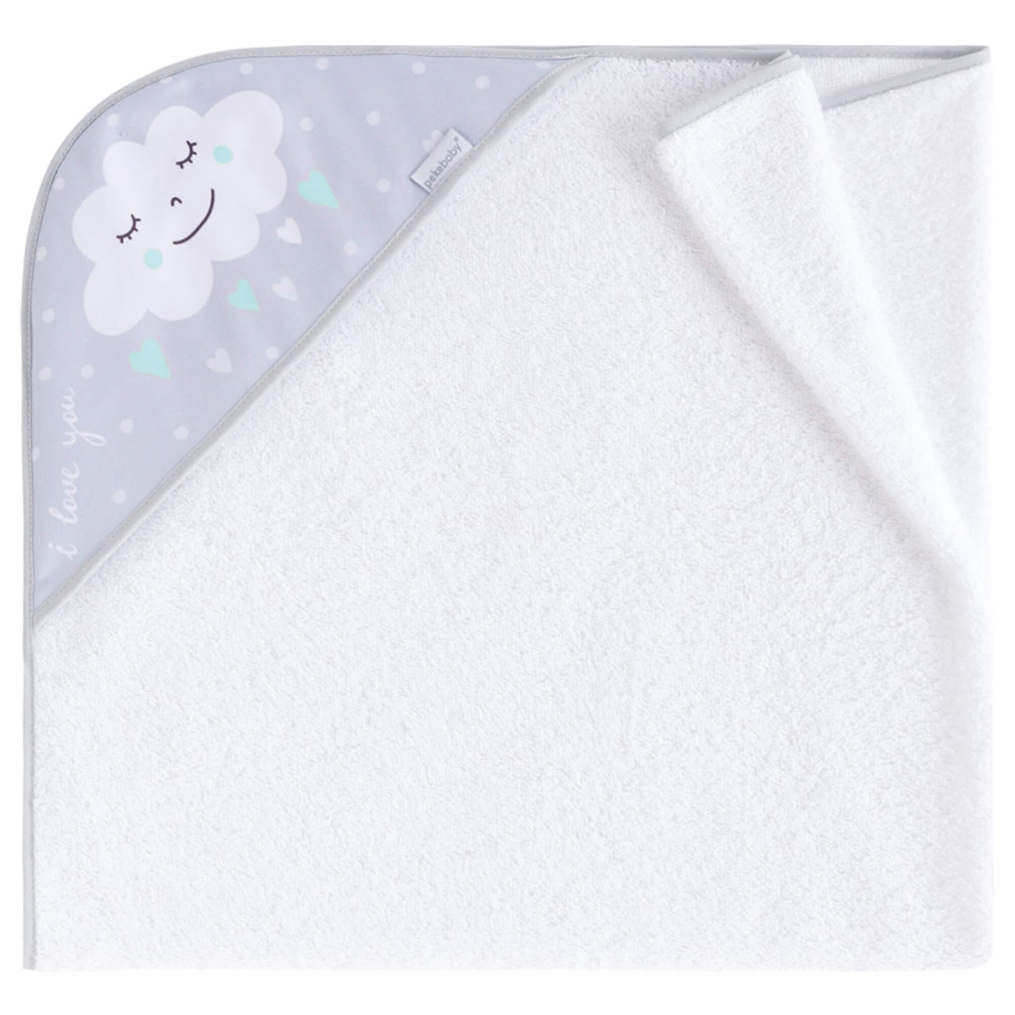 Capa de Baño Algodón Rizo Nuvola de Pekebaby