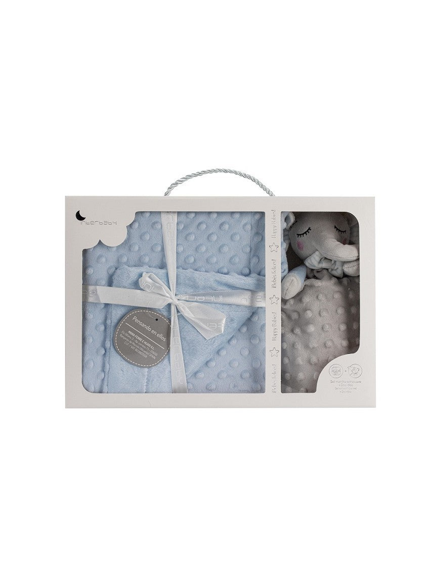 Manta Burbuja + Dou Dou Elefante de Interbaby