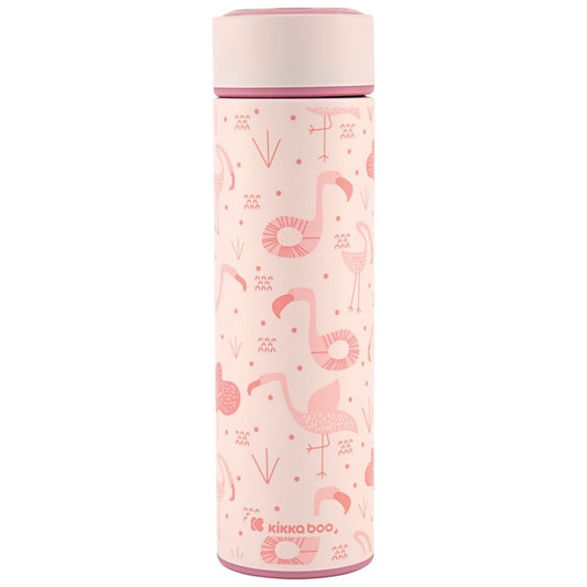 Termo para Líquidos 500ml Flamenco Rosa de Kikkaboo