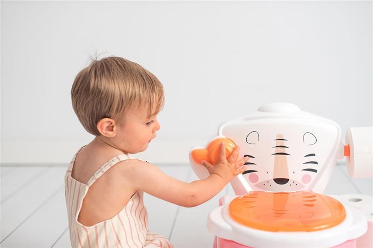 Orinal 2 en 1 WC Funny Tiger Rosa de Olmitos