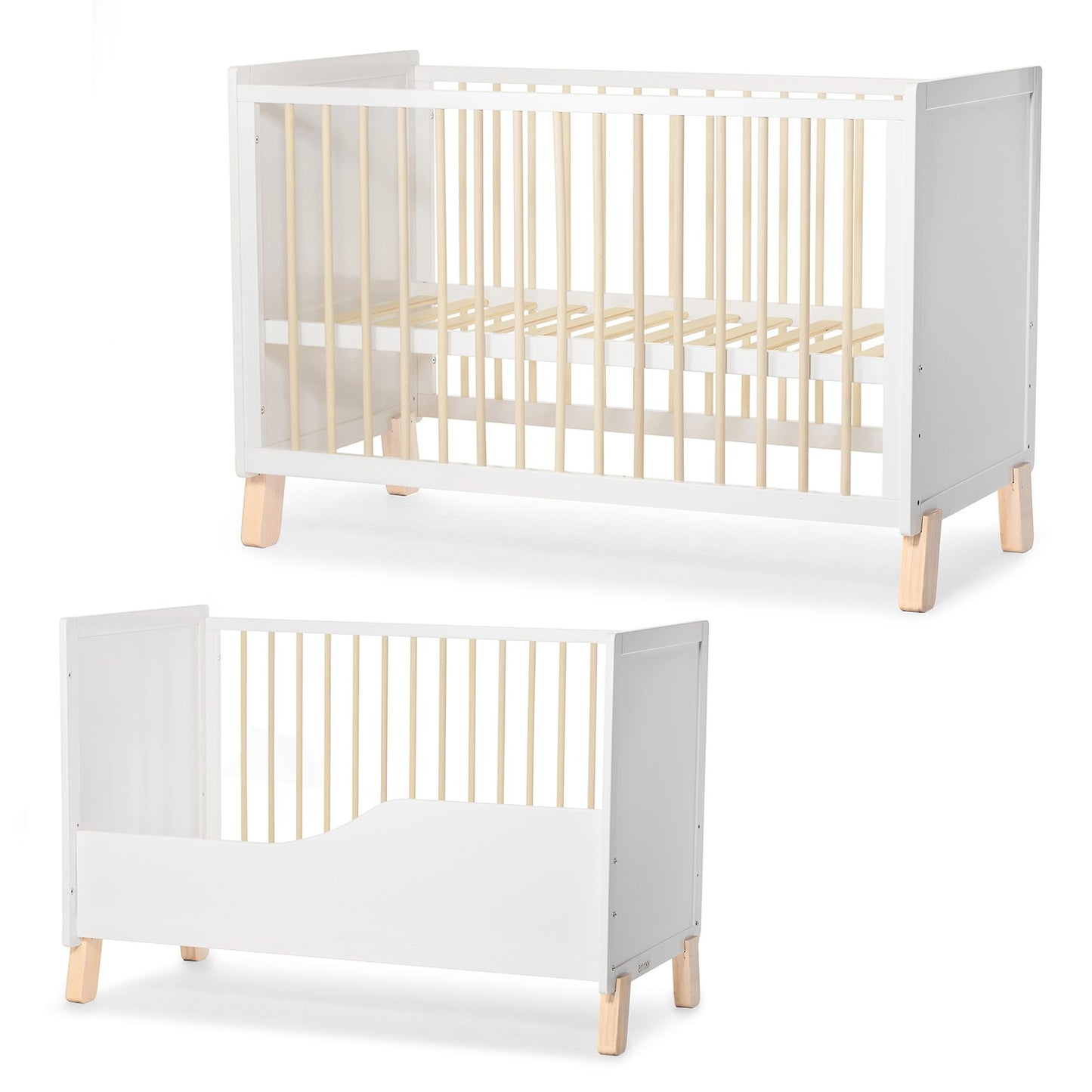 Cuna 2 en 1 Nico de Kinderkraft