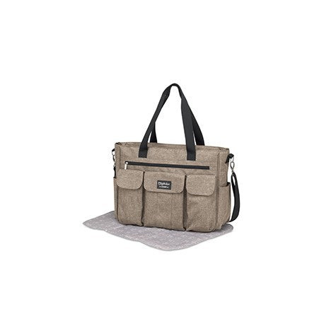 Bolso Gemelar + Cambiador Denim de BimbiDreams