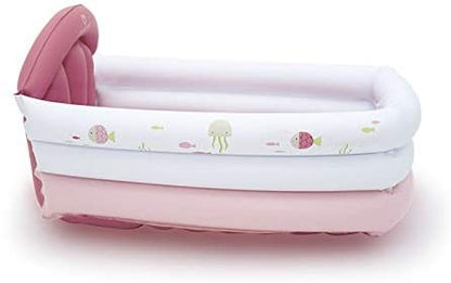 bañera hinchable rosa de olmitos