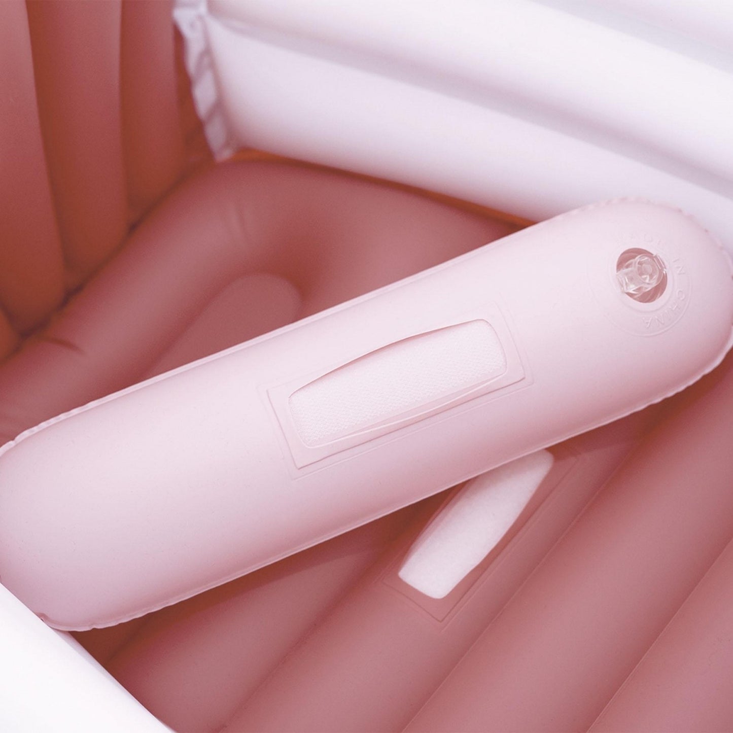 bañera hinchable rosa de olmitos