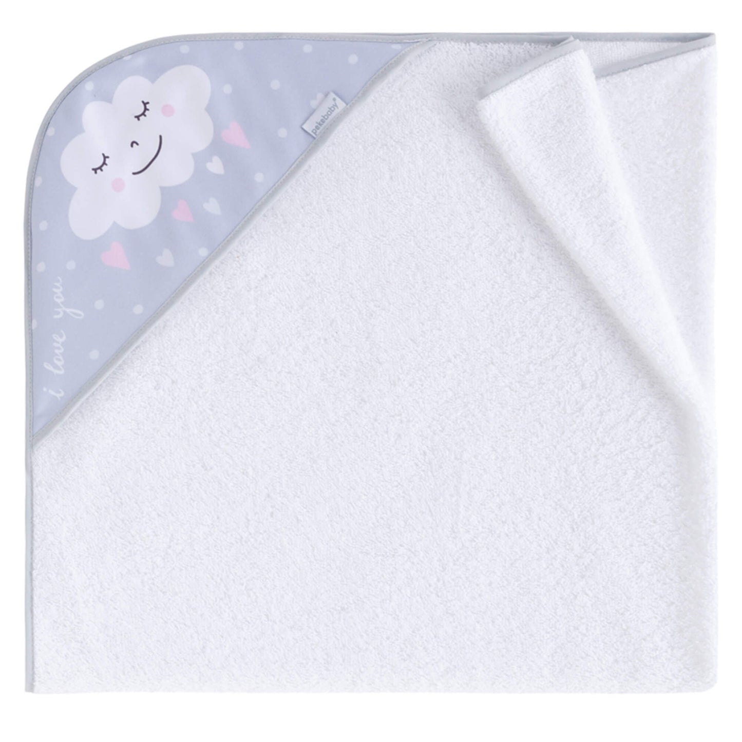 Capa de Baño Algodón Rizo Nuvola de Pekebaby