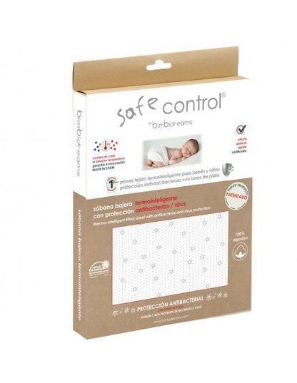 Sabana Bajera Thermo Contros Minicuna 50x80 de Pirulos