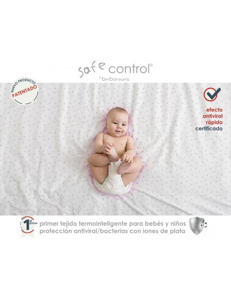 Sabana Bajera Thermo Contros Minicuna 50x80 de Pirulos