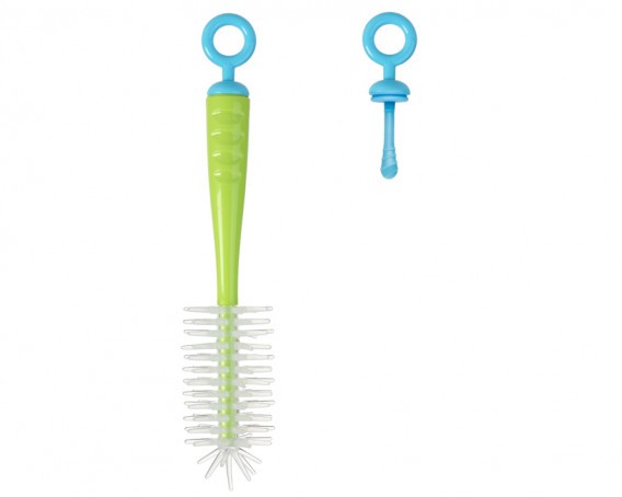 Cepillo Limpia Biberones Silicona de Kiokids
