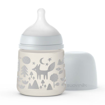 Biberón con tetina Fisiológica SX PRO 150ml Fox Gris