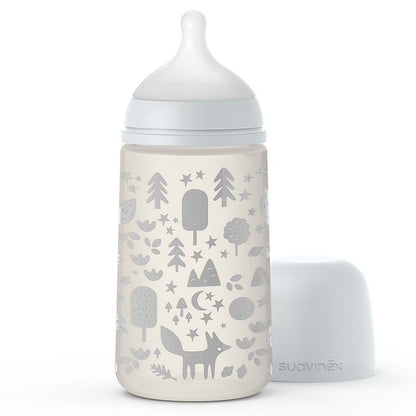 Biberón con tetina Fisiológica SX PRO 270ml Fox Gris