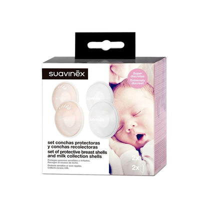 Set Conchas Protectoras + Recolectoras 6 und de Suavinex