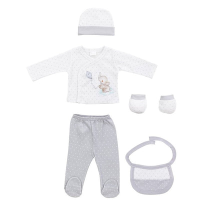 Set Regalo Primera Puesta Bamboo Elefantito de Interbaby