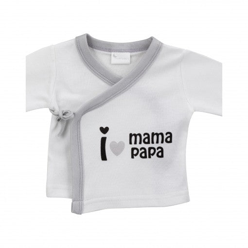 Set Regalo Primera Puesta I Love Papa&Mama de Interbaby
