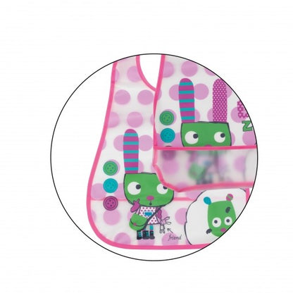 Set 2 Baberos Plastificados Estampados de Interbaby
