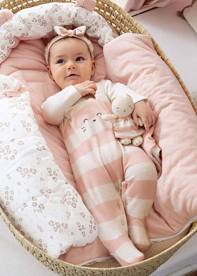 Pijama Largo Ecofriend Gatitos Rosa de Mayoral