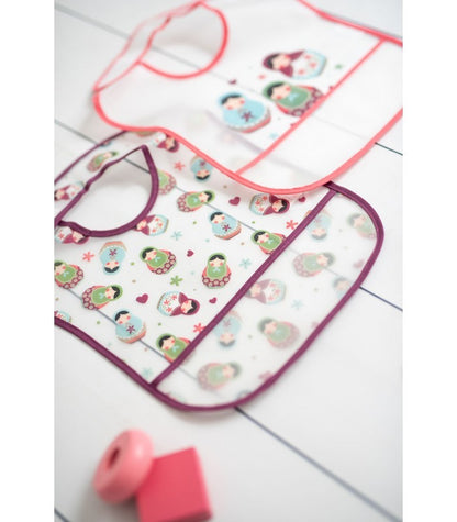 Set de 2 Baberos Matrioska de Olmitos