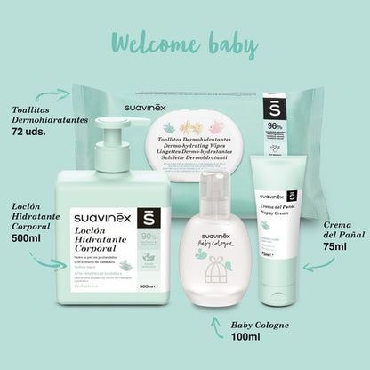 Cesta Regalo Cosmética Welcome Baby de Suavinex