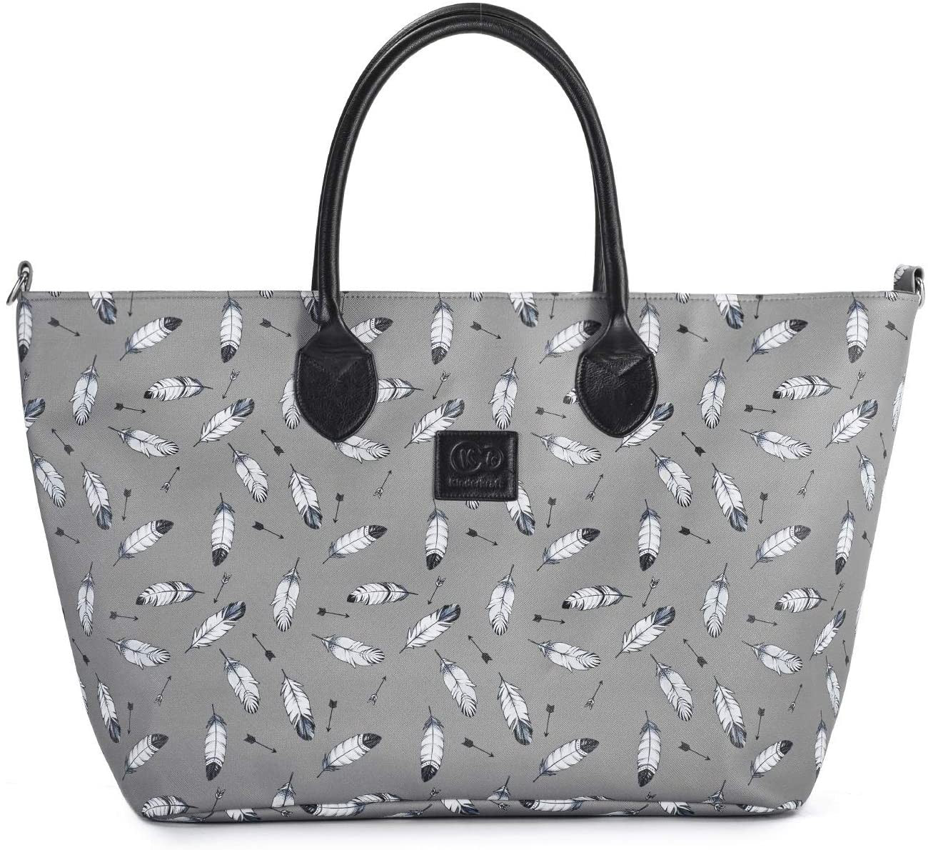 Bolso Kinderkraft Mommy Bag Plumas