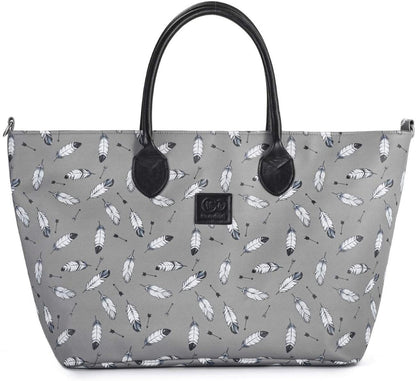 Bolso Kinderkraft Mommy Bag Plumas