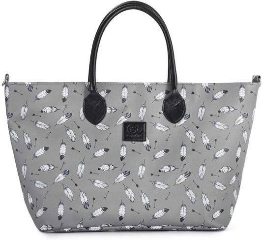Bolso Kinderkraft Mommy Bag Plumas