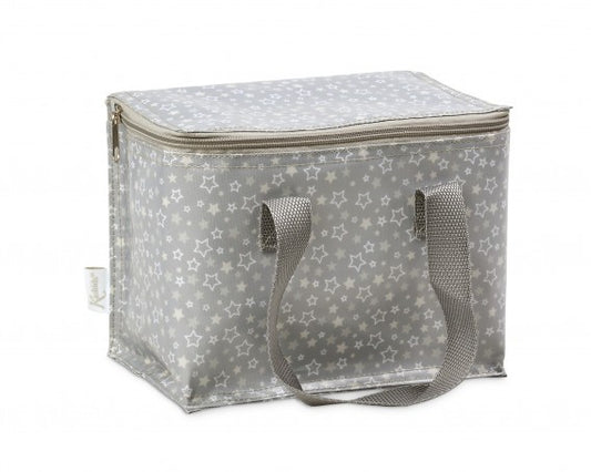 Nevera Térmica Gris Con Estrellitas De Kiokids
