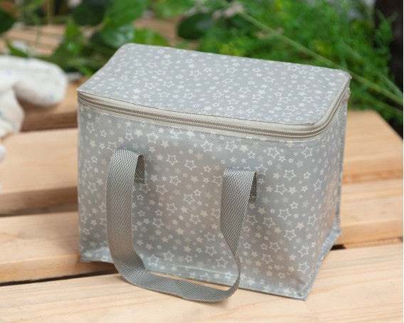Nevera Térmica Gris Con Estrellitas De Kiokids