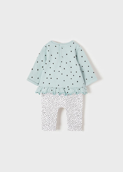 Conj. leggings 2 piezas Conejito menta mayoral Verano