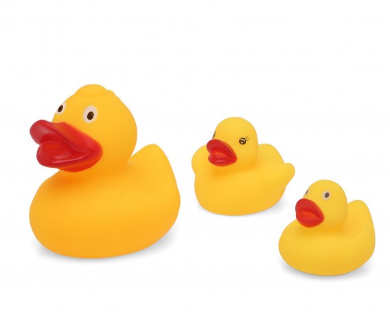 Set De 3 Patitos  Para El Baño De Kiokids