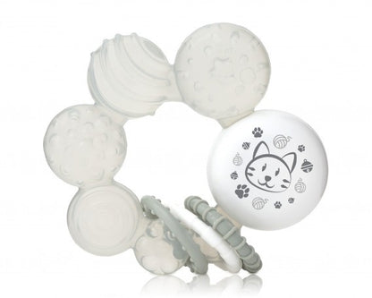 Mordedor de frío Gatito gris de Kiokids
