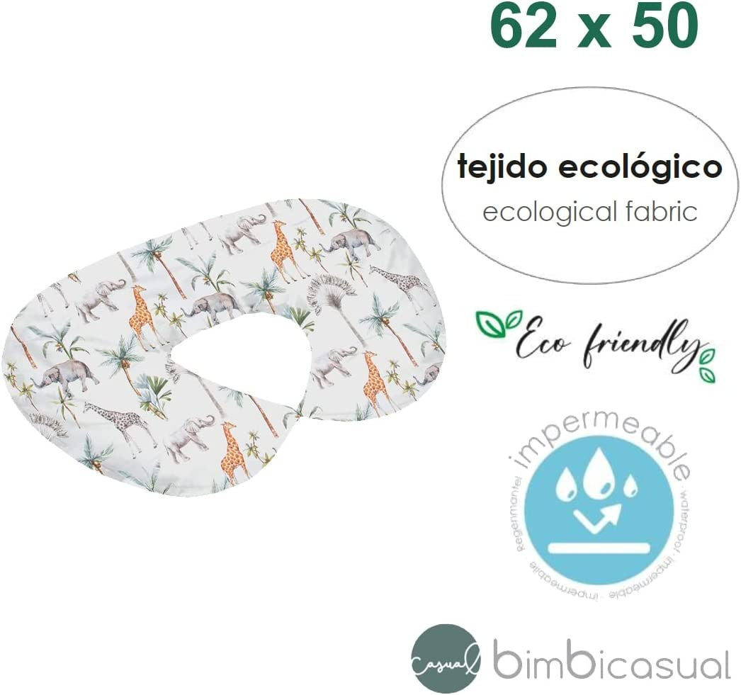Cojín de Lactancia para bebé de Bimbidreams - 62x50 (Africa)