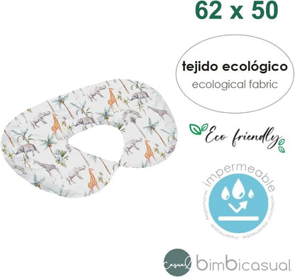 Cojín de Lactancia para bebé de Bimbidreams - 62x50 (Africa)