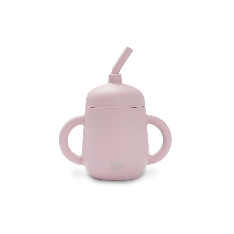 Vaso Antigoteo + Pajita de Silicona de Interbaby