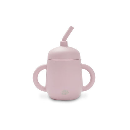 Vaso Antigoteo + Pajita de Silicona de Interbaby