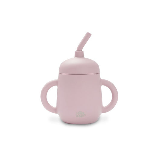 Vaso Antigoteo + Pajita de Silicona de Interbaby