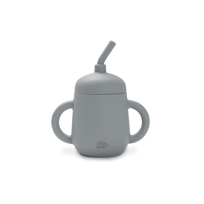 Vaso Antigoteo + Pajita de Silicona de Interbaby