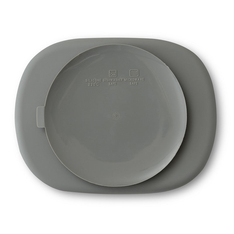 Plato + Tapadera de Silicona con Ventosa de Interbaby