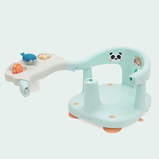 Asiento De Baño Olmitos Panda & Tiger turquesa