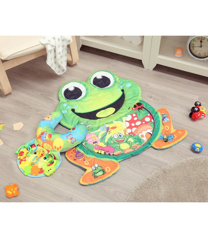 Mantita de Juegos en Forma de Ranita + Almohada de Kiokids