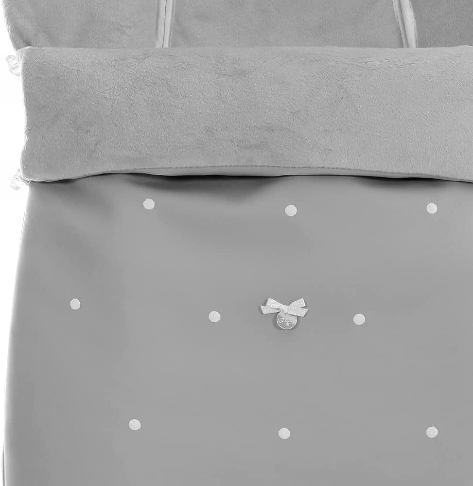 Saco Para silla de paseo polipiel Cuir Gris de Uzturre