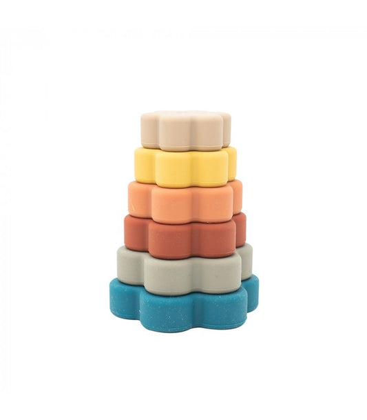 Flor empilhável de silicone Olmitos