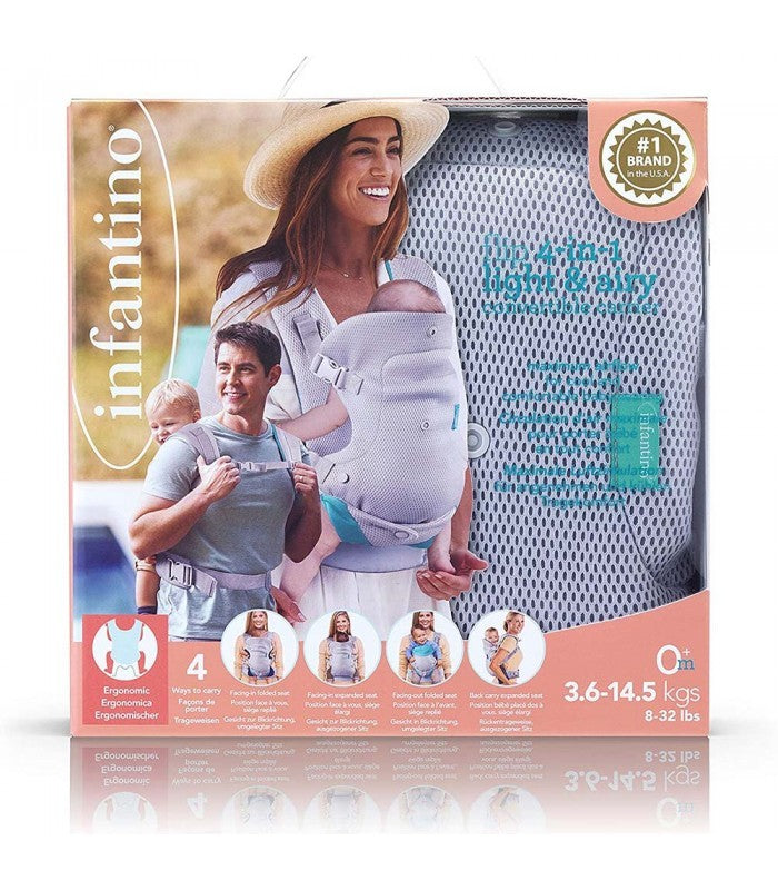 Portabebés Flip Ergo 4 en 1 Convertible de Infantino