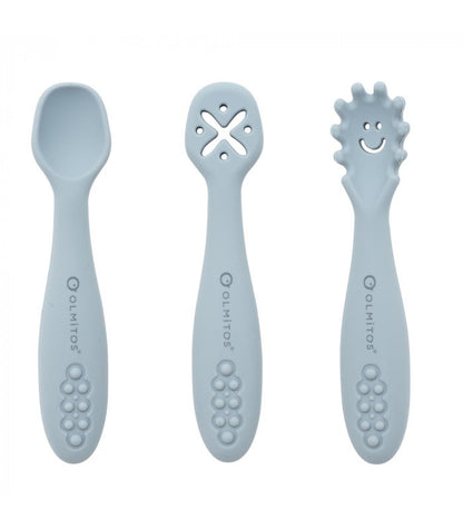 Set Cubiertos de Aprendizaje Silicona de Olmitos