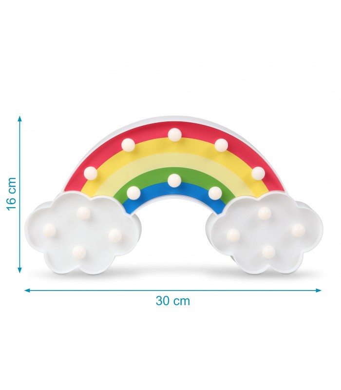 Lámpara Arcoíris Con Luz Led de Kiokids