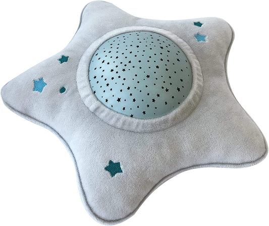 Proyector musical para bebes Pabobo Estrella gris de Angelcare
