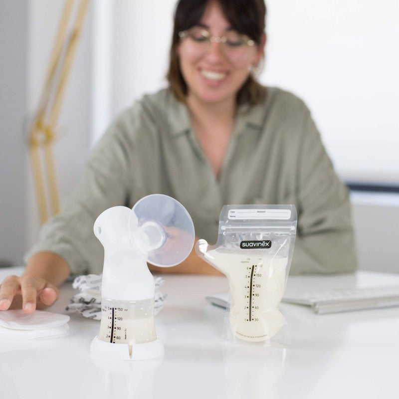 Bolsas para almacenamiento de leche materna 25 uds 180 ml de suavinex