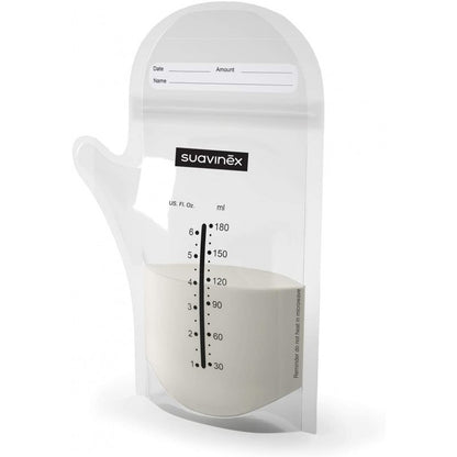 Bolsas para almacenamiento de leche materna 25 uds 180 ml de suavinex