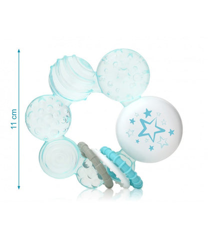 Mordedor De Frío Estrellas Azul De Kiokids